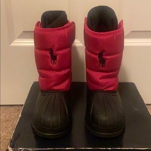 Polo Ralph Lauren girl winter/snow boots